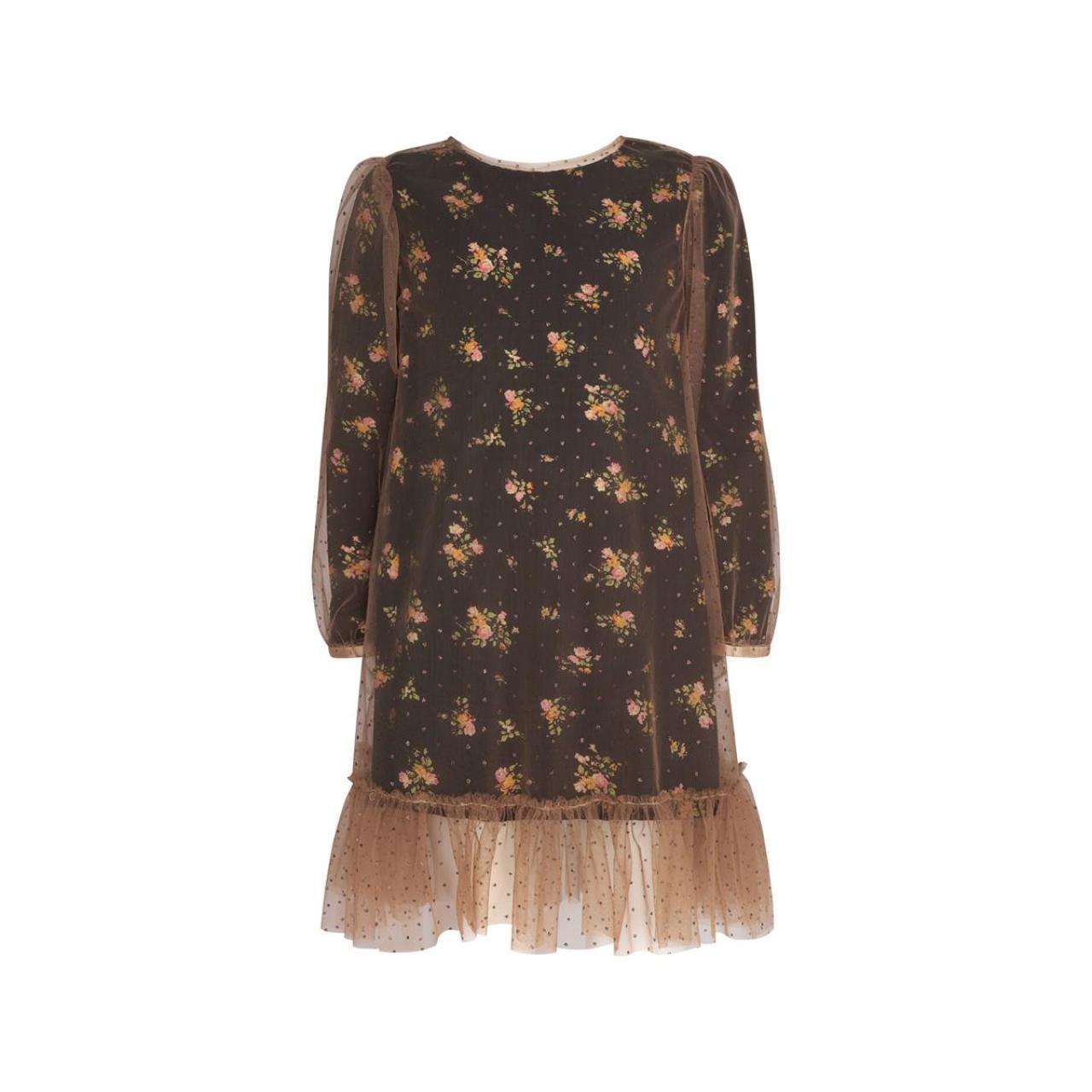 Φόρεμα τούλι κορίτσι two in a castle-T6638-Black