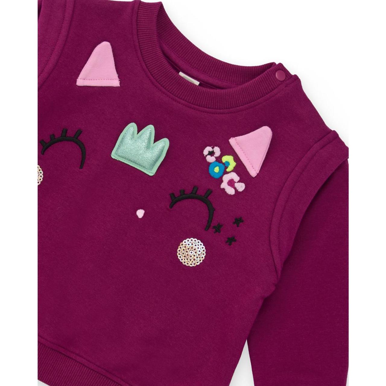 Σετ φούτερ κορίτσι tuc tuc-11399385-Magenta φωτογραφία