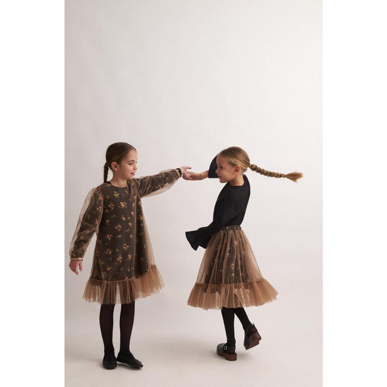 Φόρεμα τούλι κορίτσι two in a castle-T6638-Black