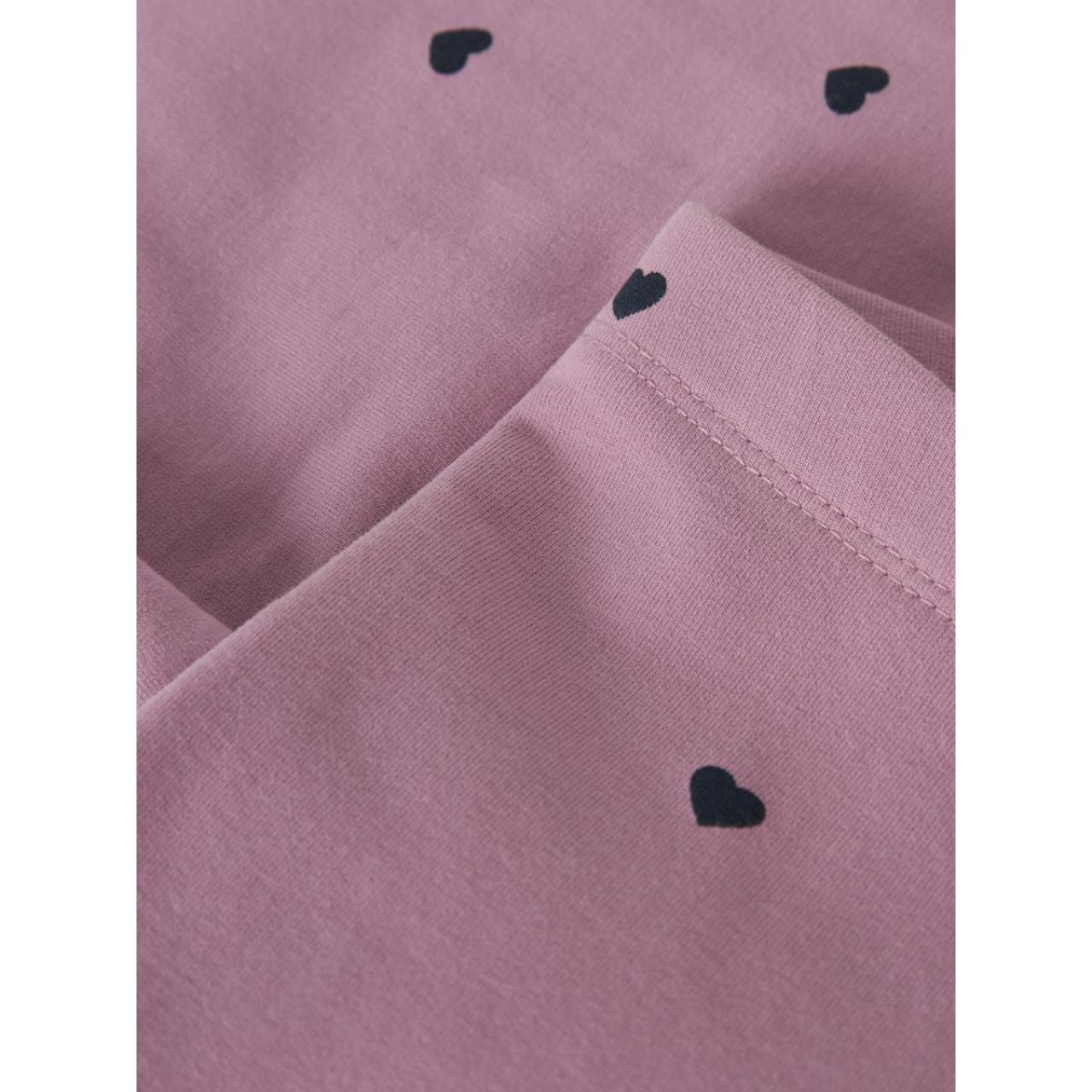 Κολάν φούτερ κορίτσι name it-13251205-Mauve Orchid-organic cotton φωτογραφία