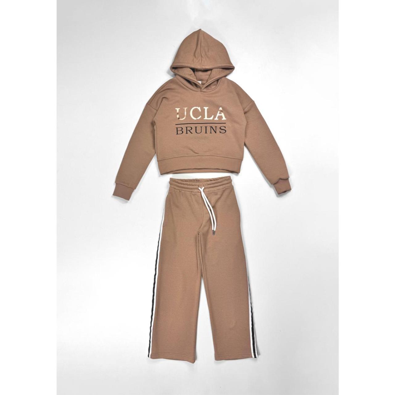 ACTION Σετ φόρμα φούτερ κορίτσι Action-12530038-Beige