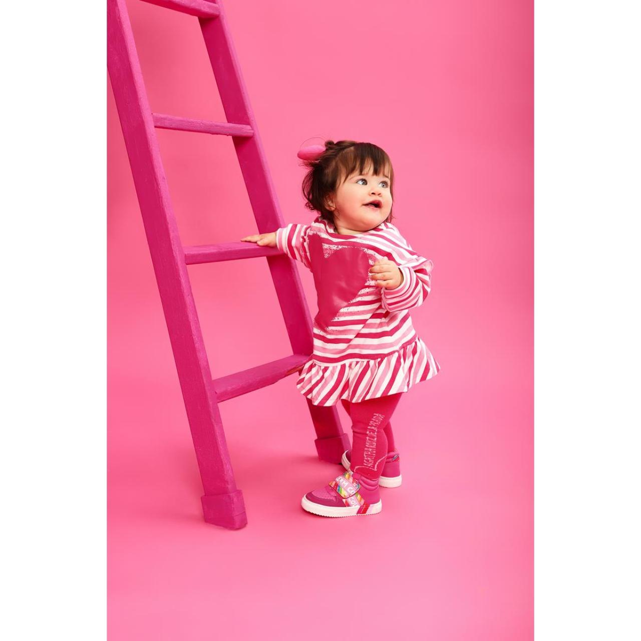 Φόρεμα φούτερ κορίτσι Agatha Ruiz De La Prada-8283W25-Fuchsia