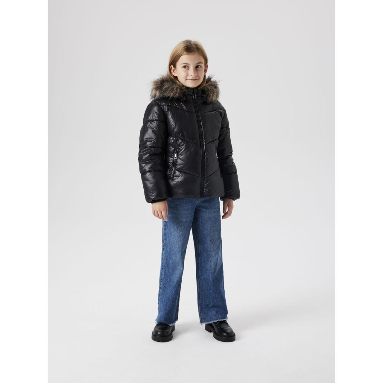 Μπουφάν puffer κορίτσι name it-13243684-Black φωτογραφία
