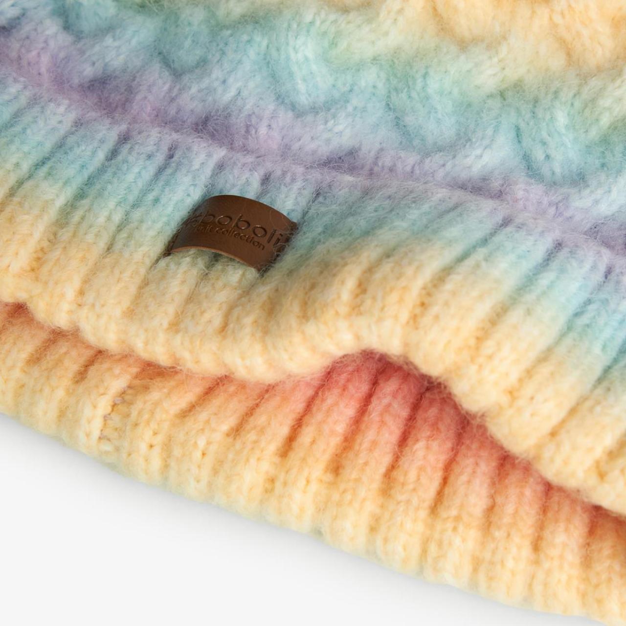 Σκουφάκι πλεκτό κορίτσι Boboli-490586-3822-Multicolor φωτογραφία