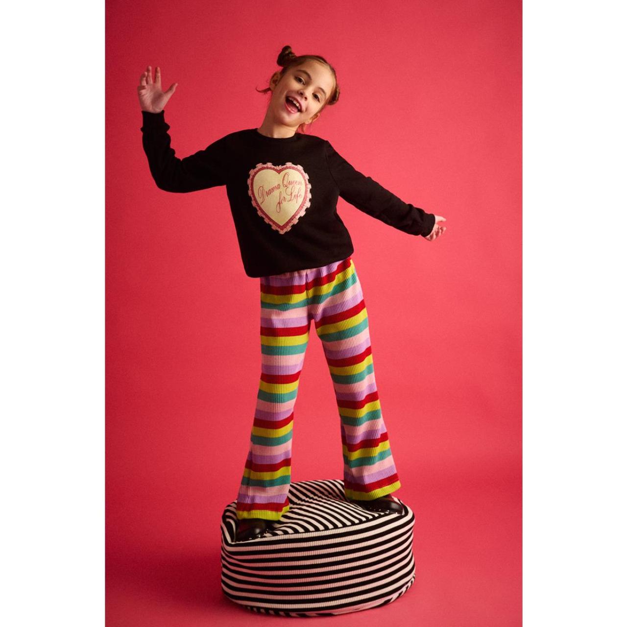 TWO IN A CASTLE Σετ φούτερ κορίτσι two in a castle-T6646-Black