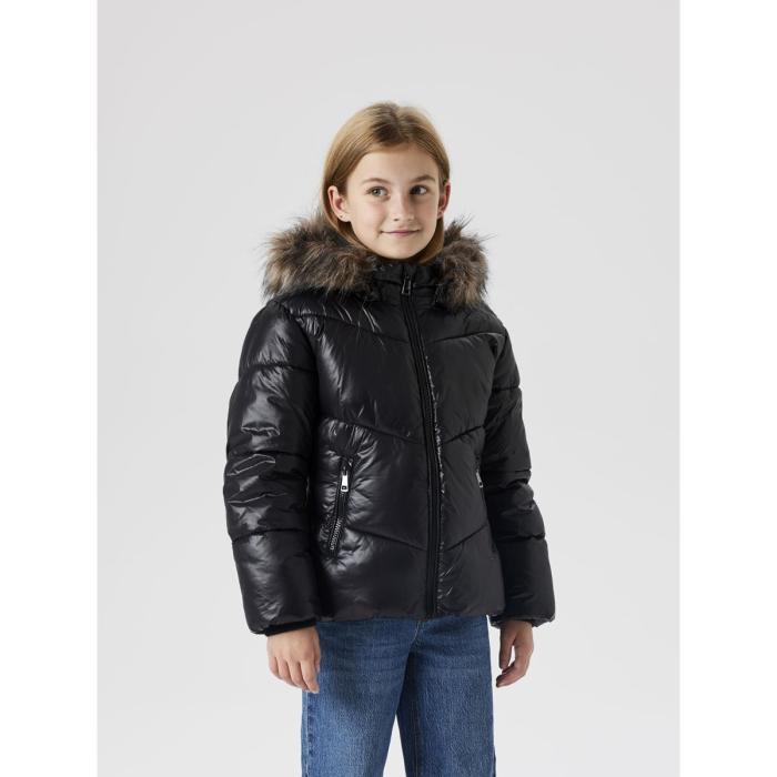 Μπουφάν puffer κορίτσι name it-13243684-Black