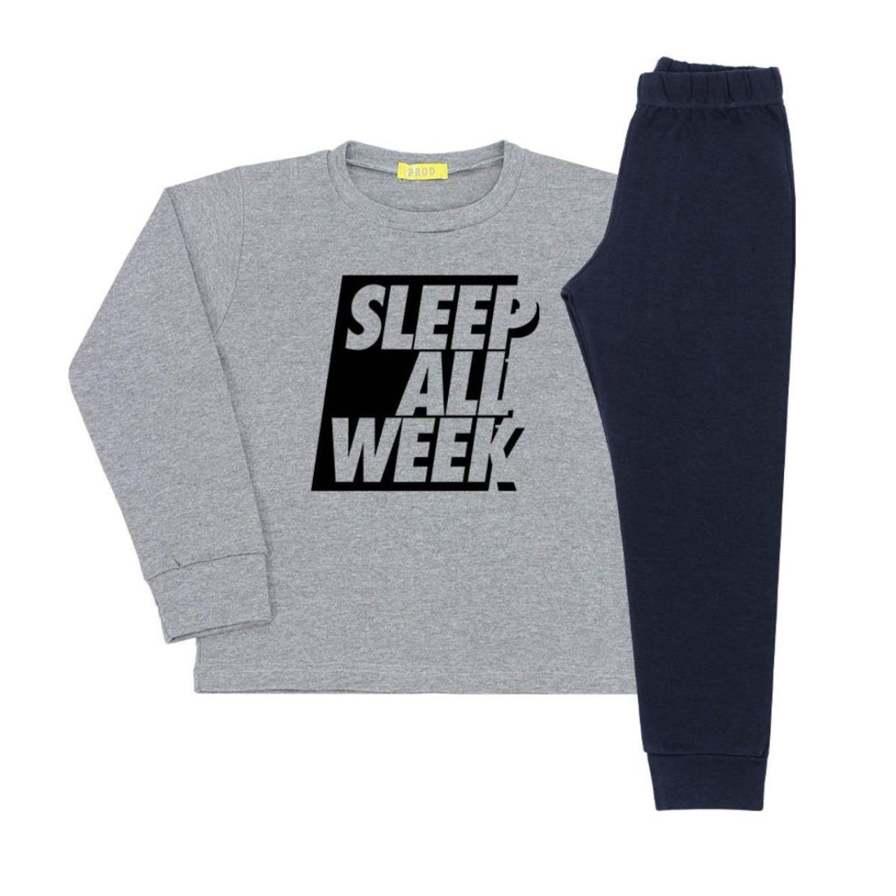 Πιτζάμα μακό αγόρι Prod-6675170-Grey