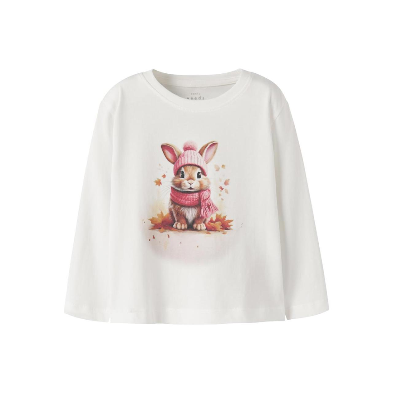 Μπλούζα μακό κορίτσι name it-13238407-Cloud Dancer