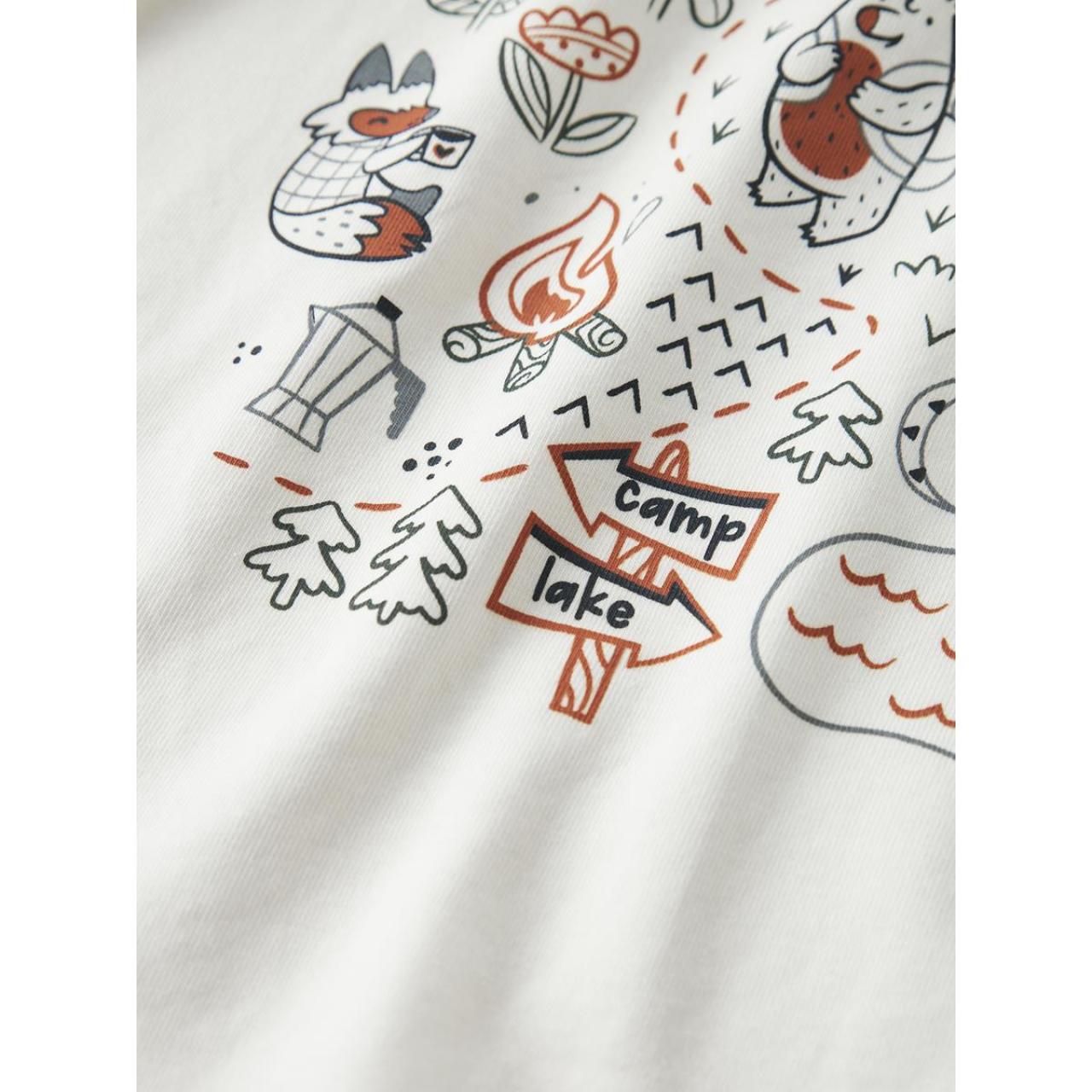 Μπλούζα μακό αγόρι name it-13224978-Cloud Dancer/Map