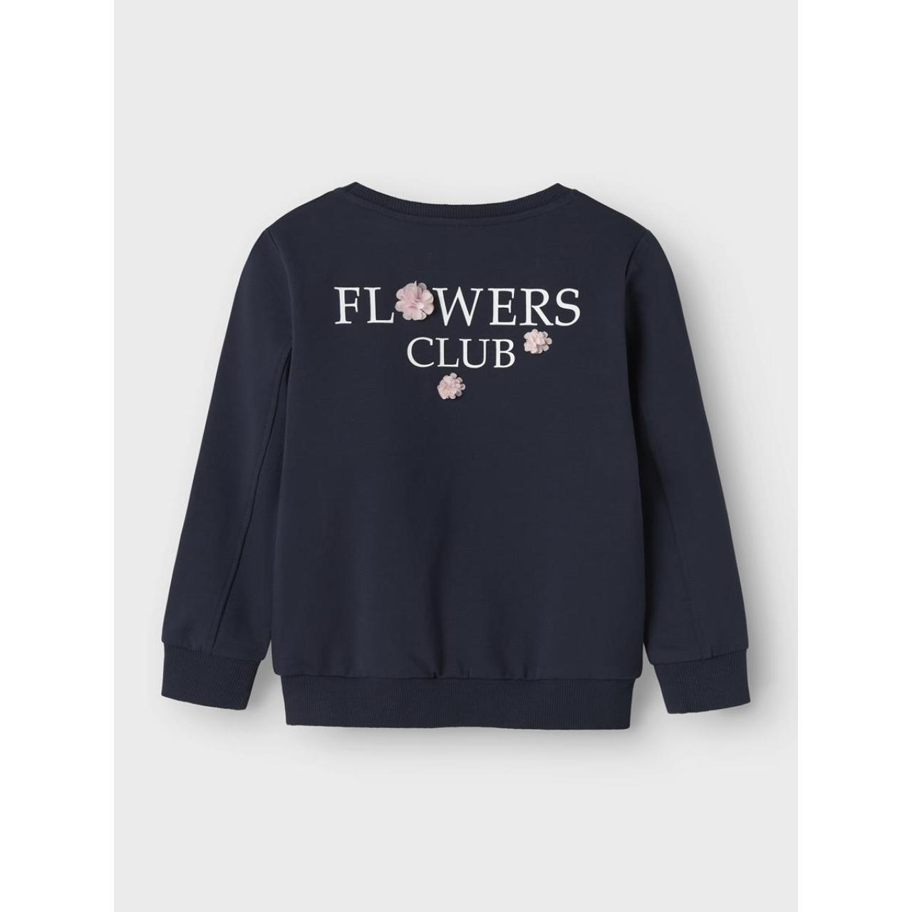 Μπλούζα φούτερ κορίτσι name it-13246223-Navy Blazer