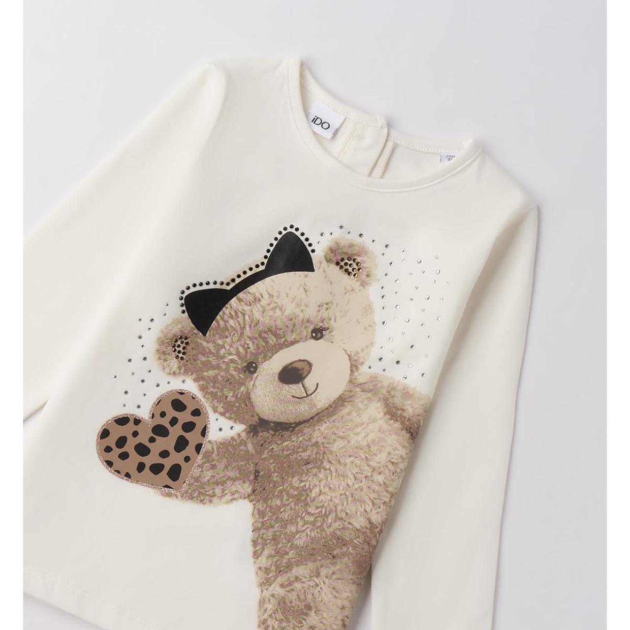 Μπλούζα μακό κορίτσι I DO-4.F730-0112-Ecru