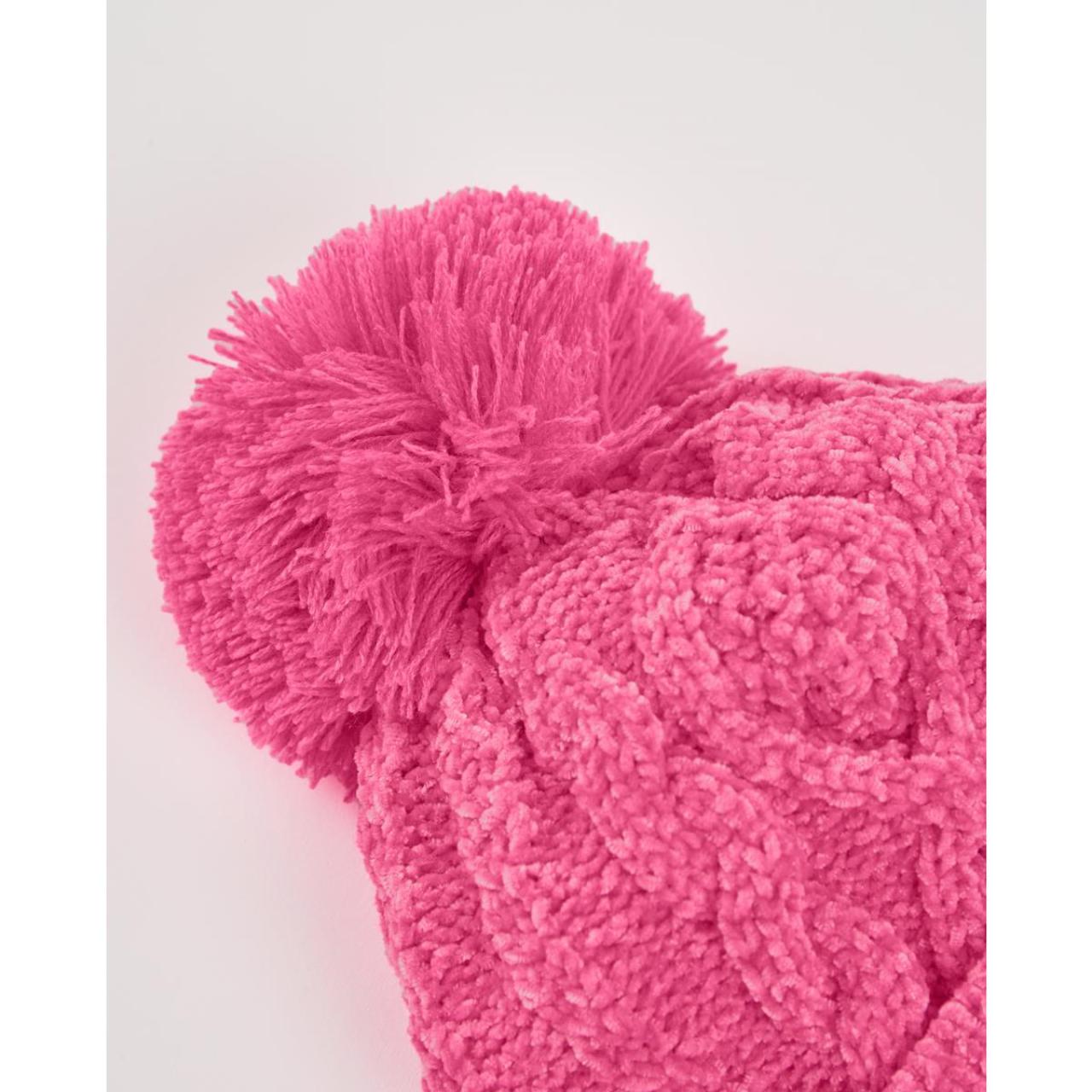 Σετ 2 τεμ.σκούφος-κασκόλ κορίτσι Nath-KG09A501P1-Pink φωτογραφία