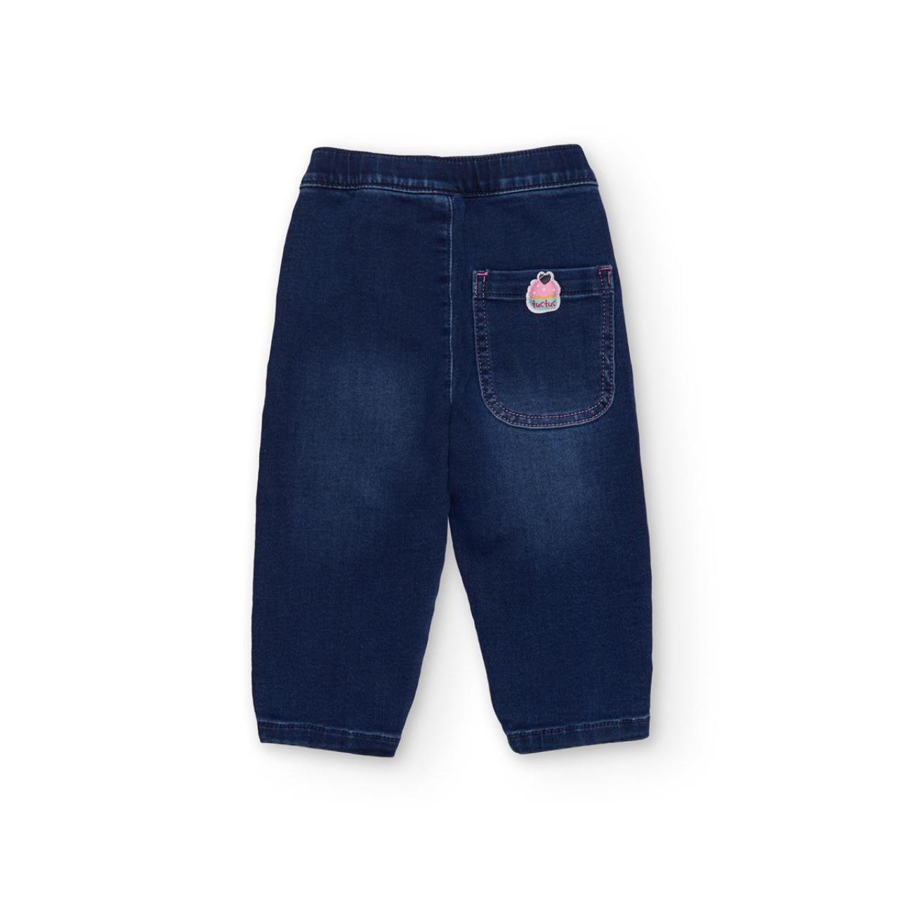 Παντελόνι τζίν κορίτσι tuc tuc-11399681-Denim Blue φωτογραφία