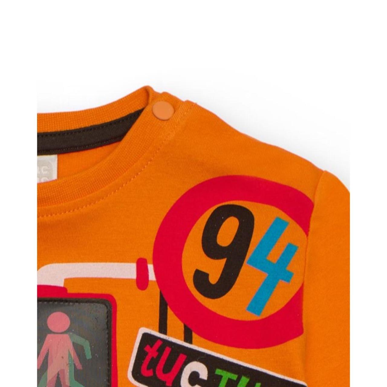 Μπλούζα μακό αγόρι tuc tuc-11399948-Orange