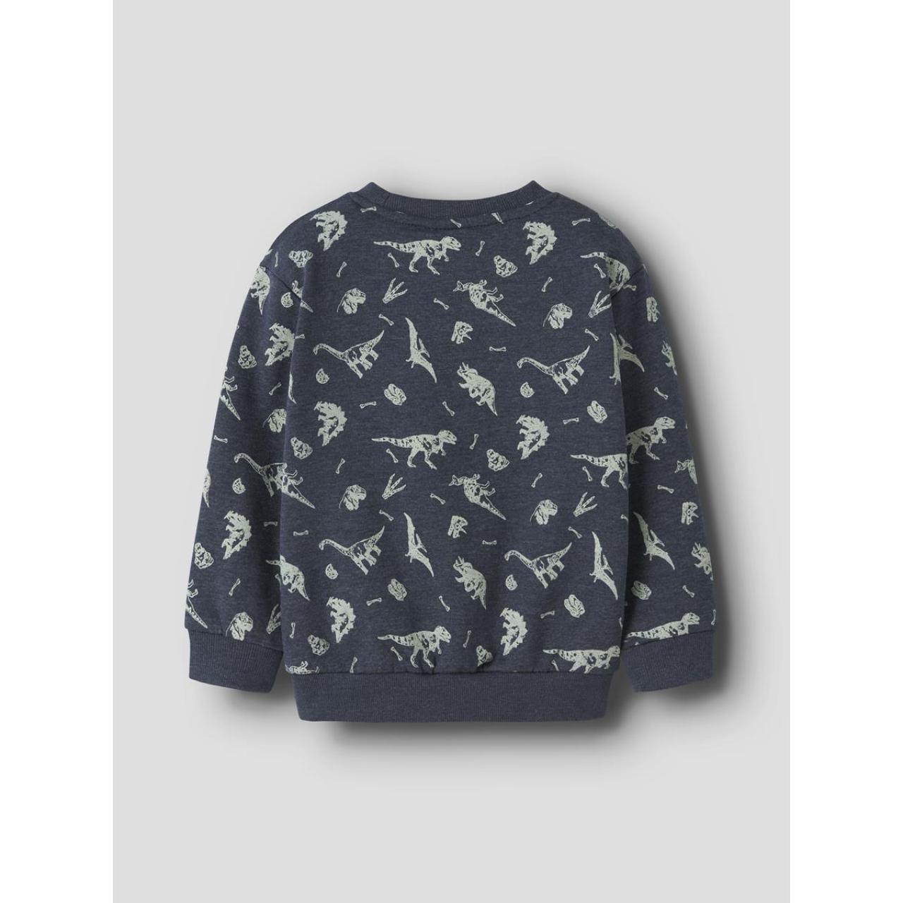 Μπλούζα φούτερ αγόρι name it-13234338-Navy Blazer/Dino