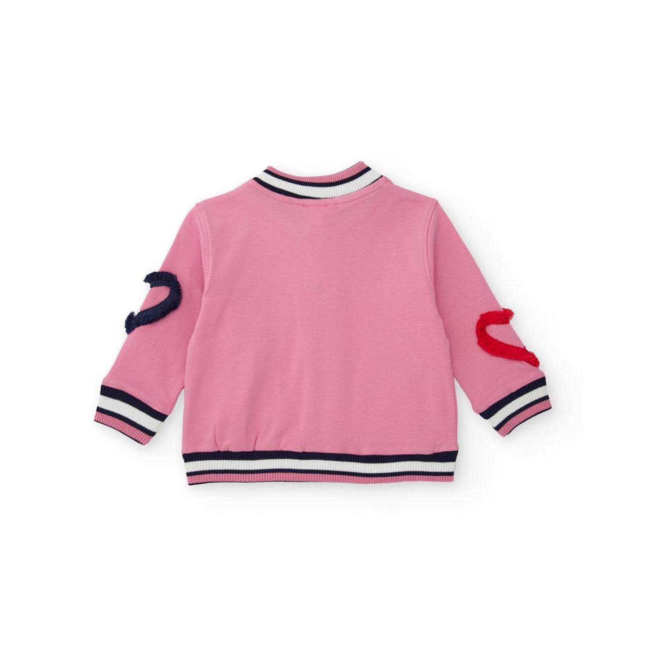 Ζακέτα φούτερ κορίτσι tuc tuc-11399691-Pink φωτογραφία