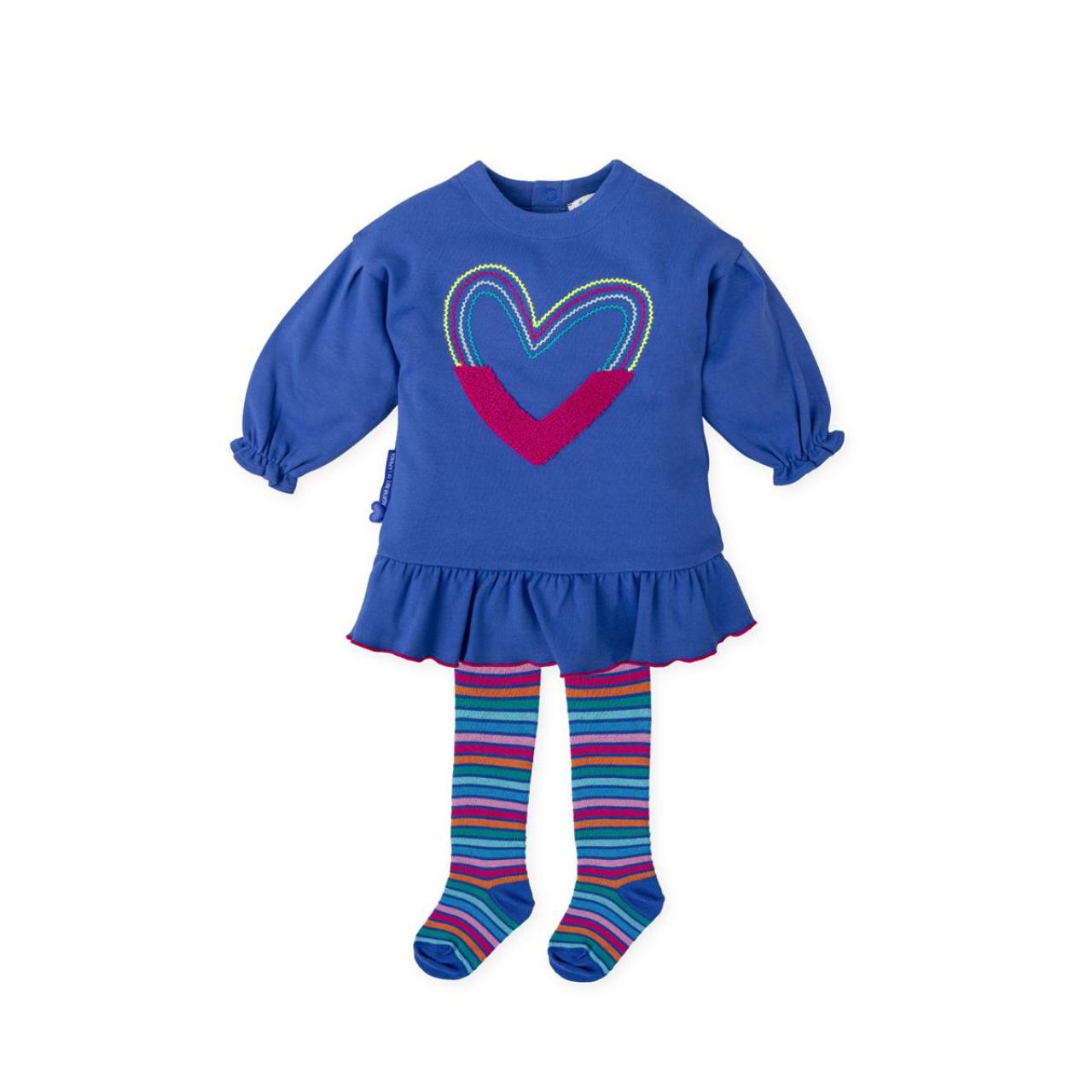 AGATHA RUIZ DE LA PRADA Φόρεμα φούτερ κορίτσι Agatha Ruiz De La Prada-8292W25-Azul Electrico