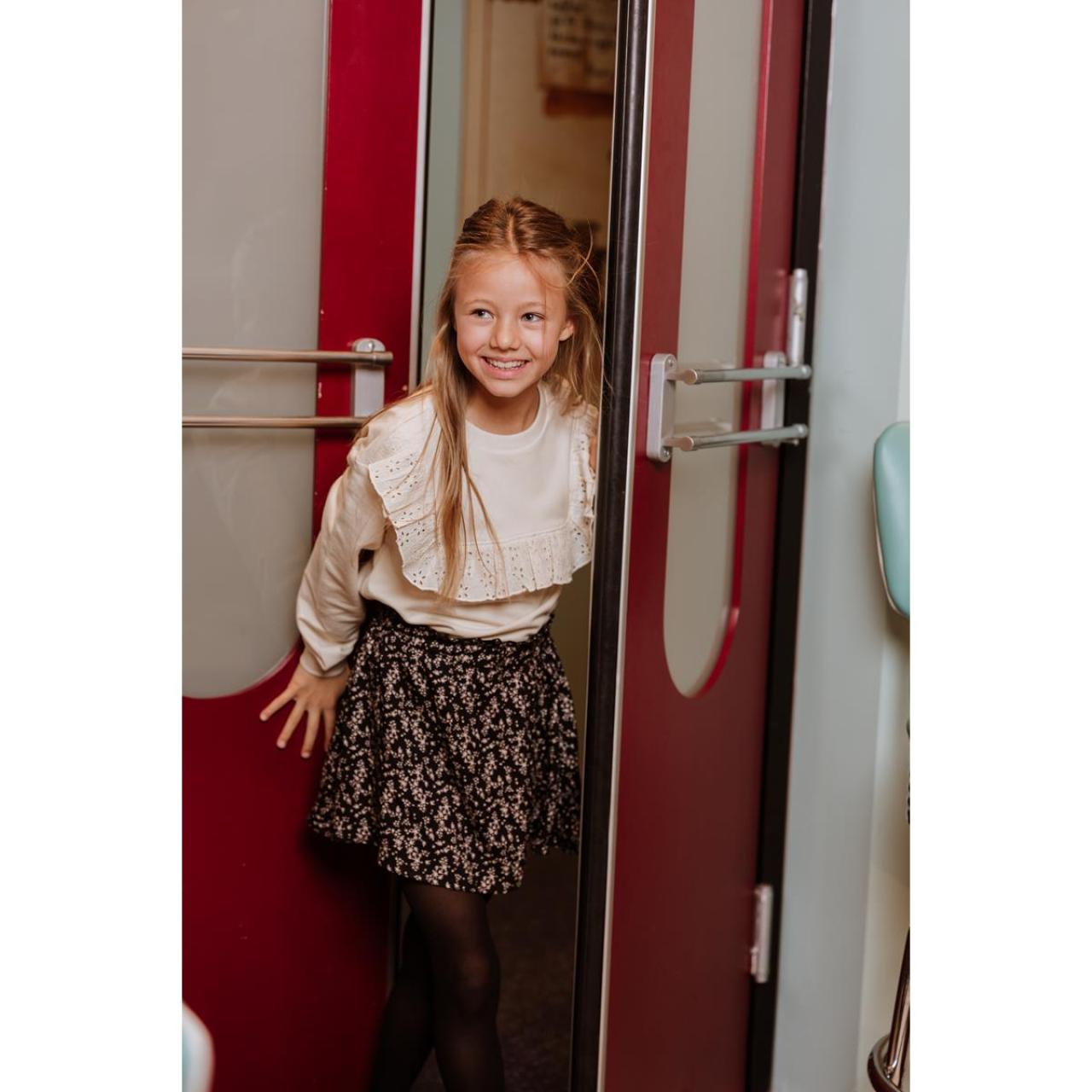 Φούστα υφασμάτινη κορίτσι No Way Monday-O56056-1-Black φωτογραφία