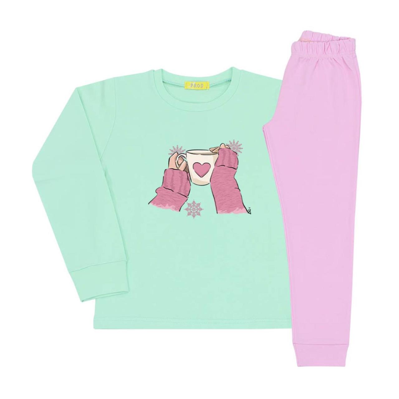 Πιτζάμα μακό κορίτσι Prod-6670169-Green