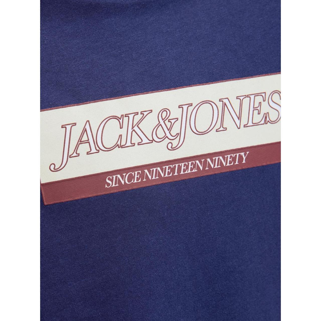 Μπλούζα μακό αγόρι JACK & JONES-12289280-Ocean Cavern