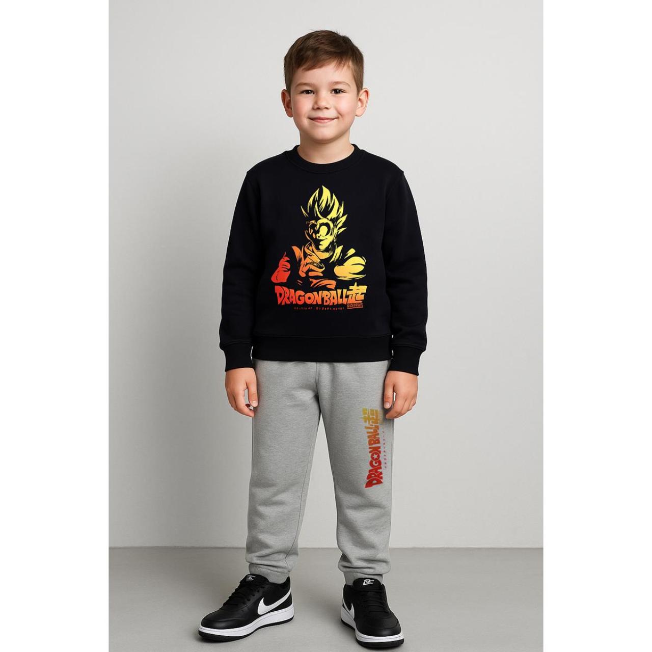 Σετ φόρμα φούτερ αγόρι Action-12510038-Navy