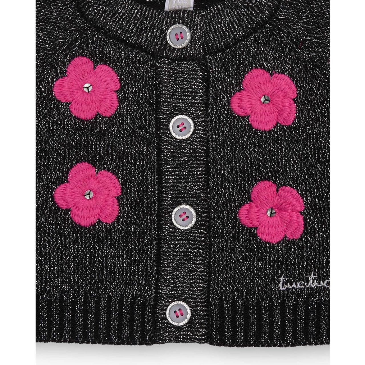 Ζακέτα πλεκτή κορίτσι tuc tuc-11399094-Black φωτογραφία