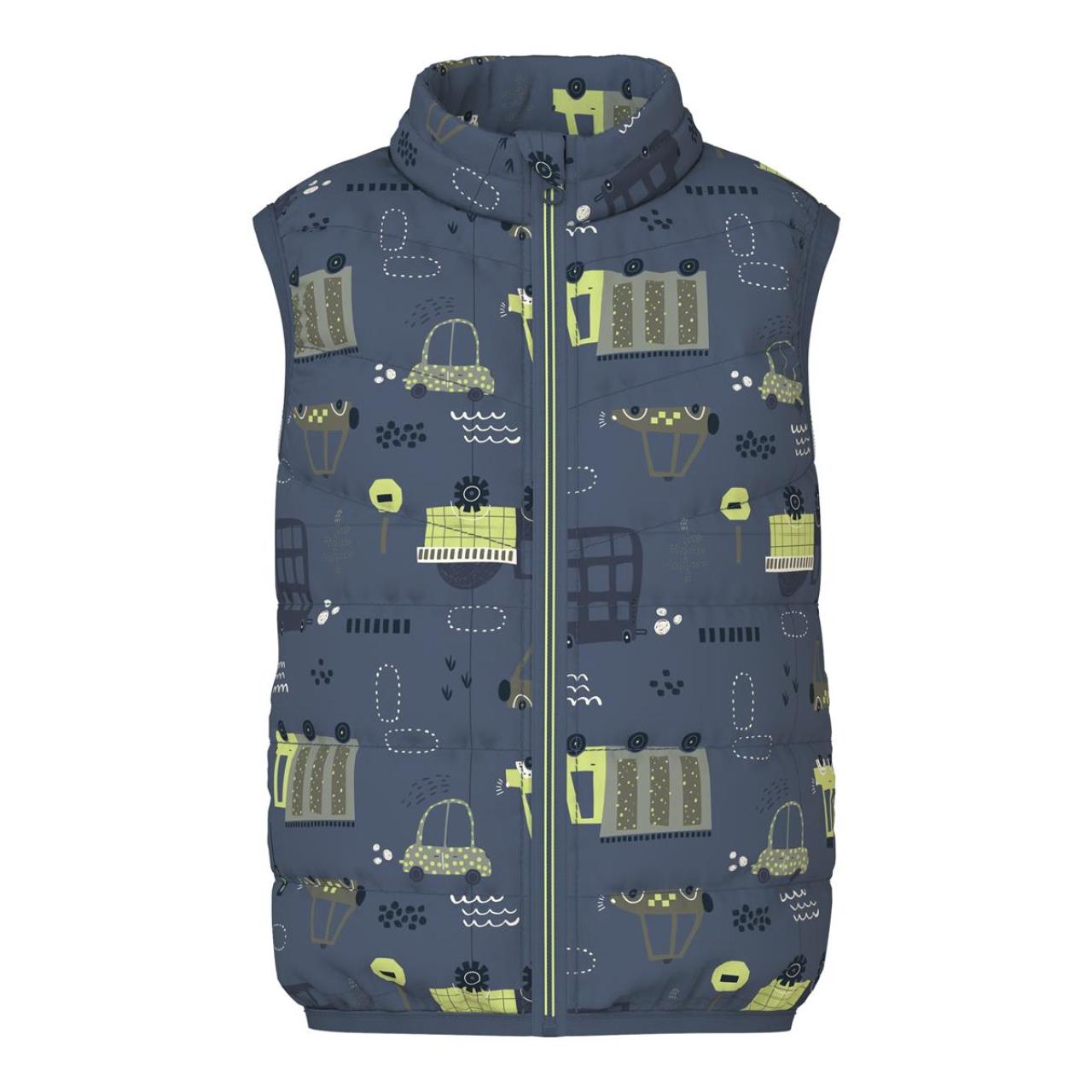 Name it Μπουφάν αμάνικο αγόρι name it-13243883-Vintage Indigo
