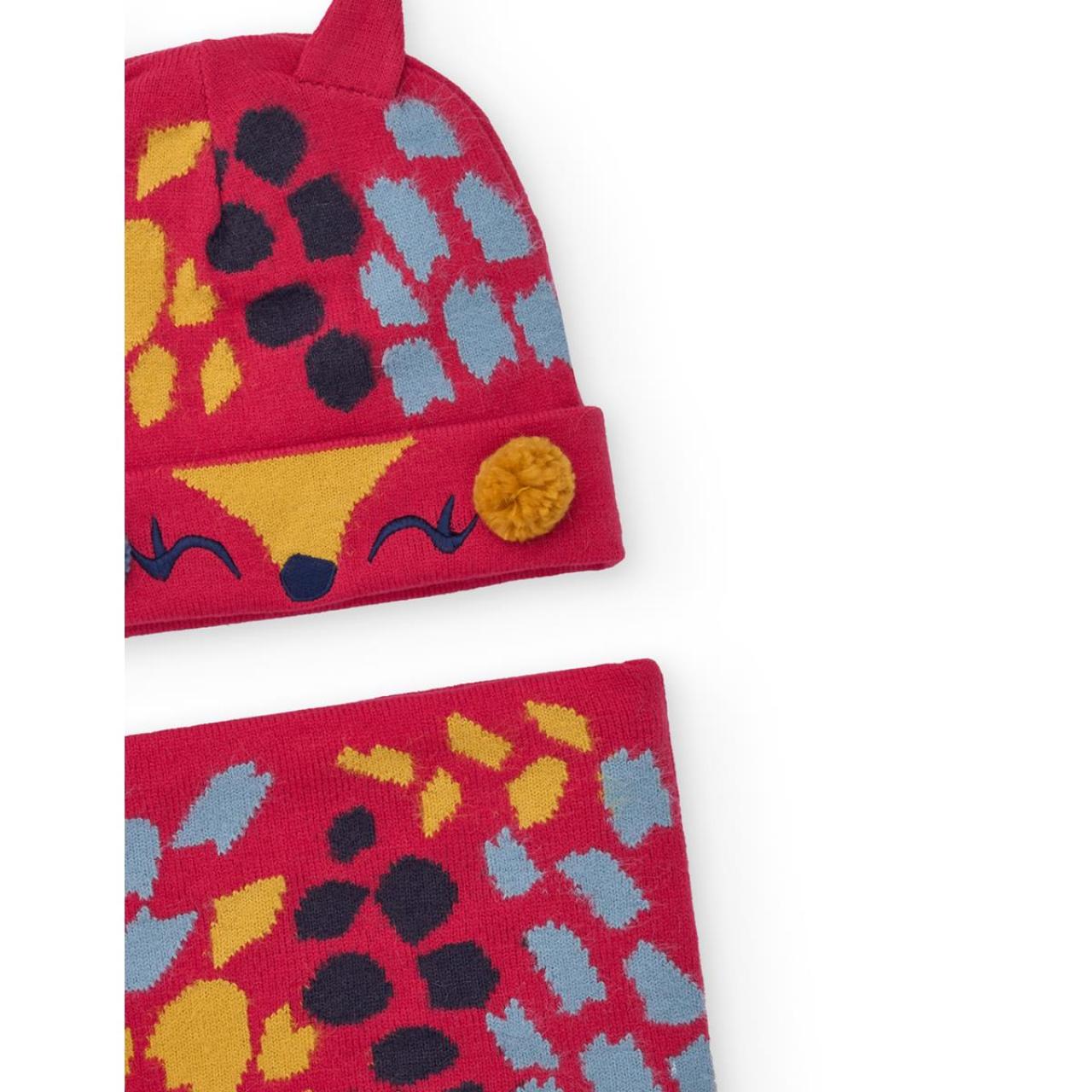 Σετ σκουφάκι-λαιμός κορίτσι tuc tuc-11399275-Fuchsia φωτογραφία