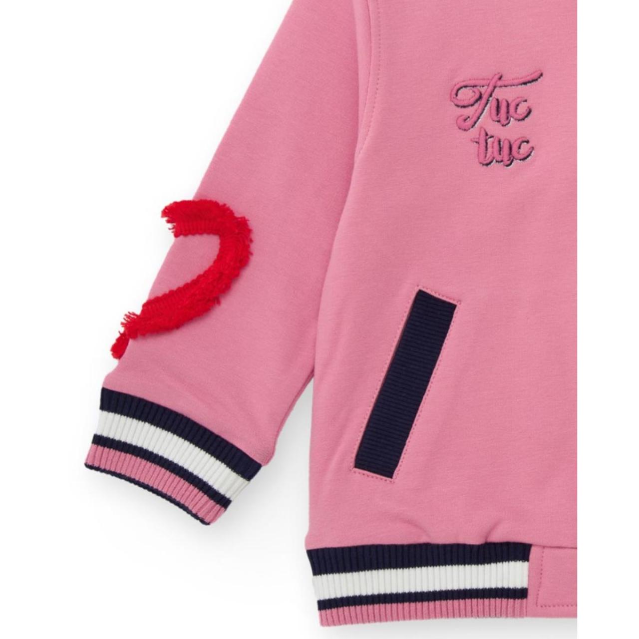 Ζακέτα φούτερ κορίτσι tuc tuc-11399691-Pink φωτογραφία
