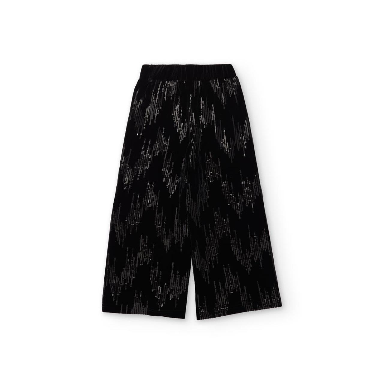 Παντελόνα βελουτέ κορίτσι Nath-KG09P901X1-Black