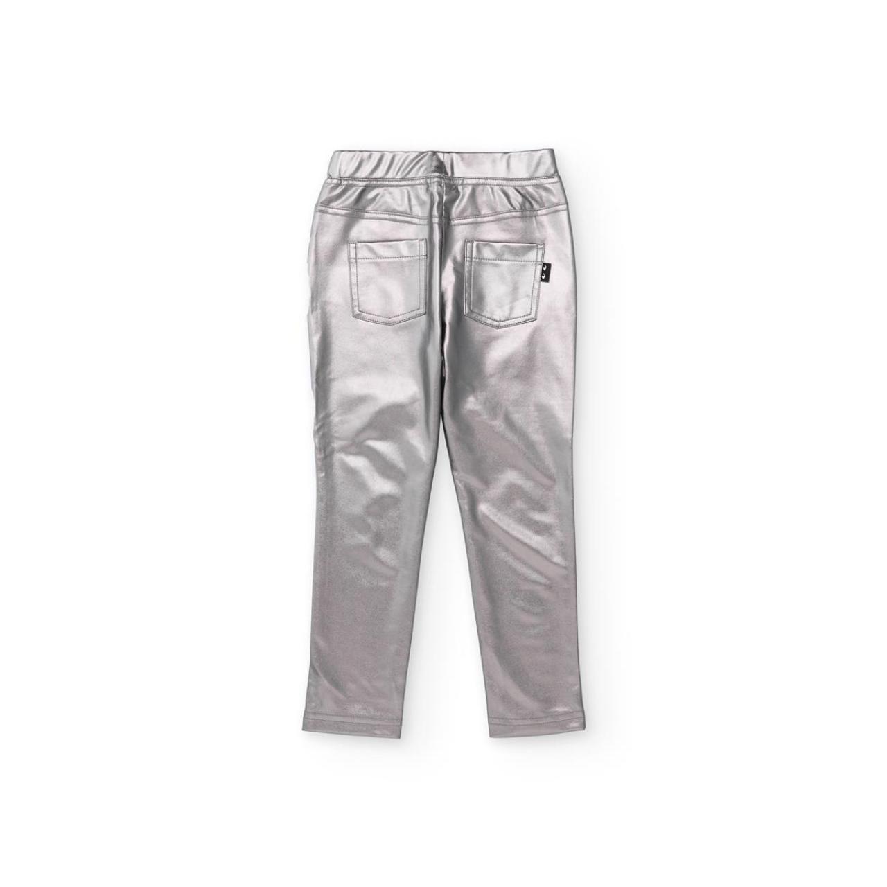 Κολάν γυαλιστερό κορίτσι Nath-KG09L302A1-Silver