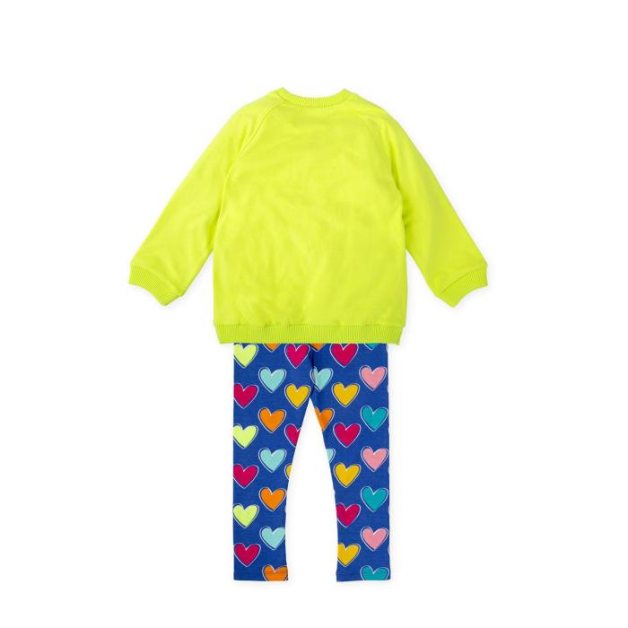 Σετ φούτερ κορίτσι Agatha Ruiz De La Prada-8731W25-Lime