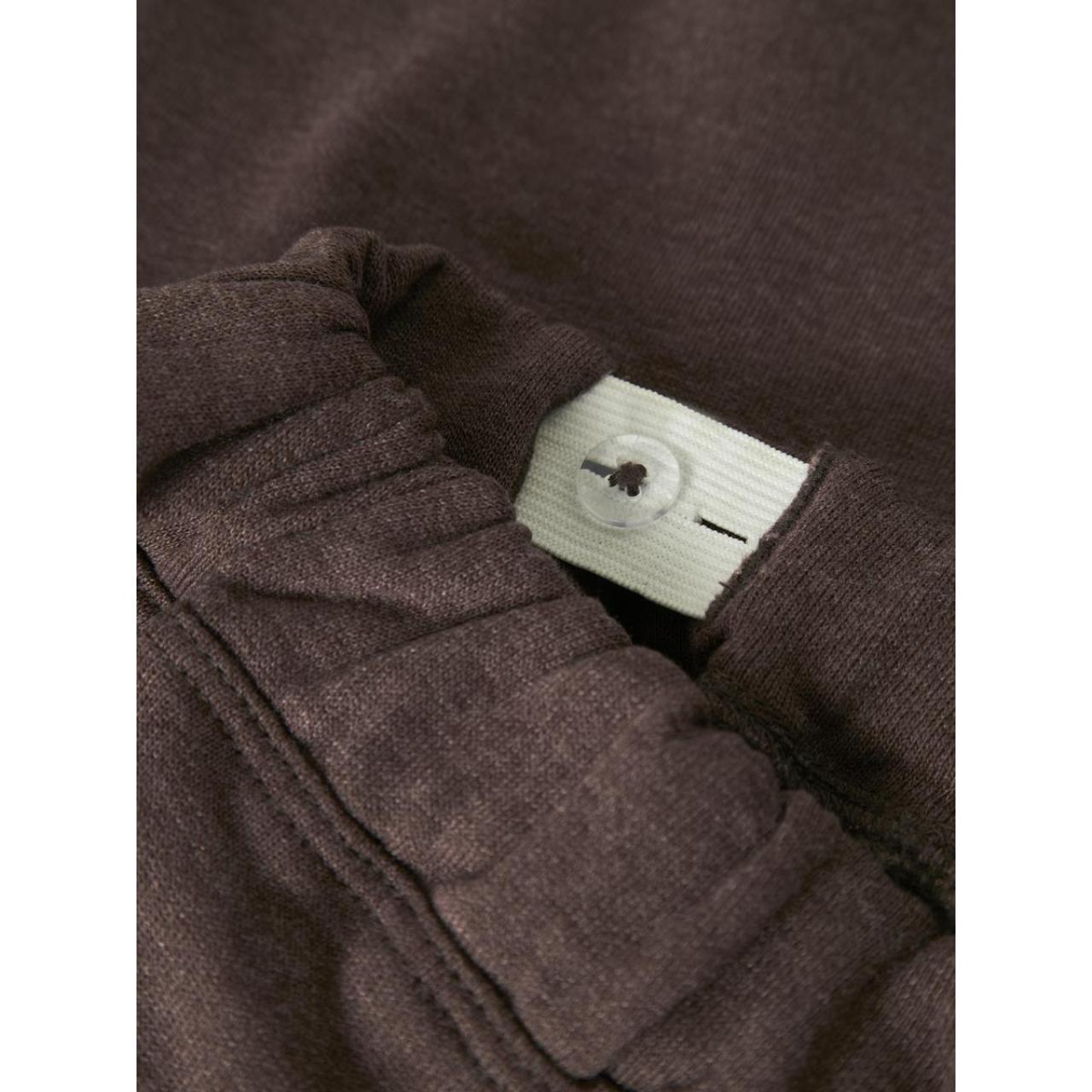 Παντελόνι φούτερ αγόρι name it-13244957-Shaved Chocolate