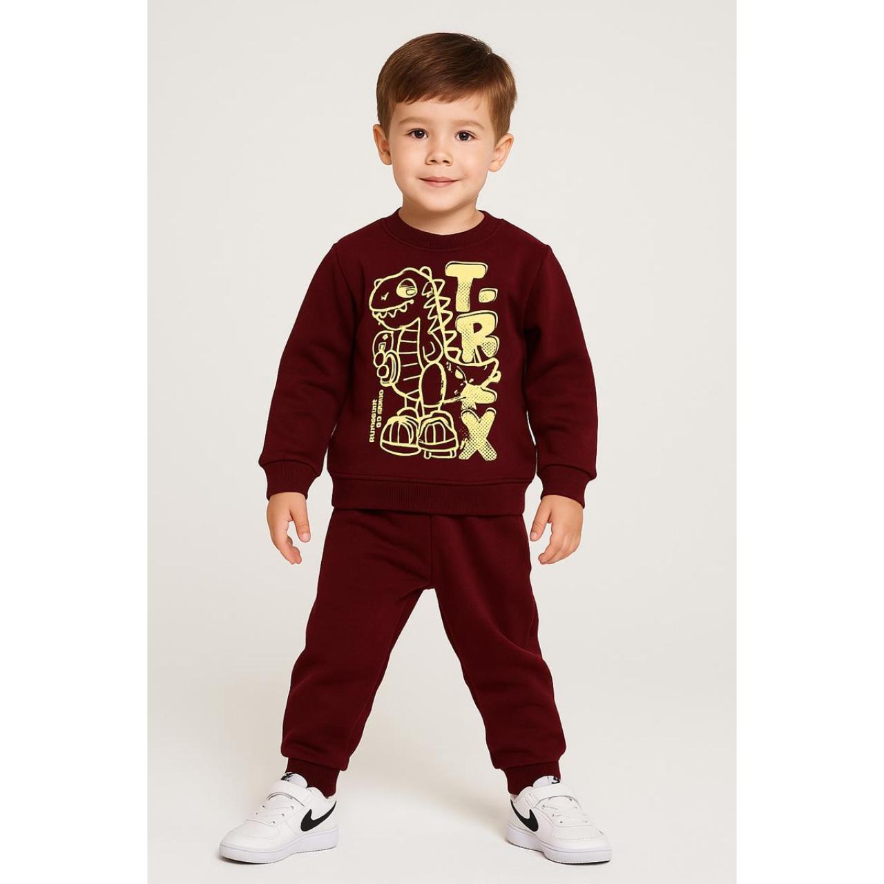 Σετ φόρμα φούτερ αγόρι Action-12520004-Red