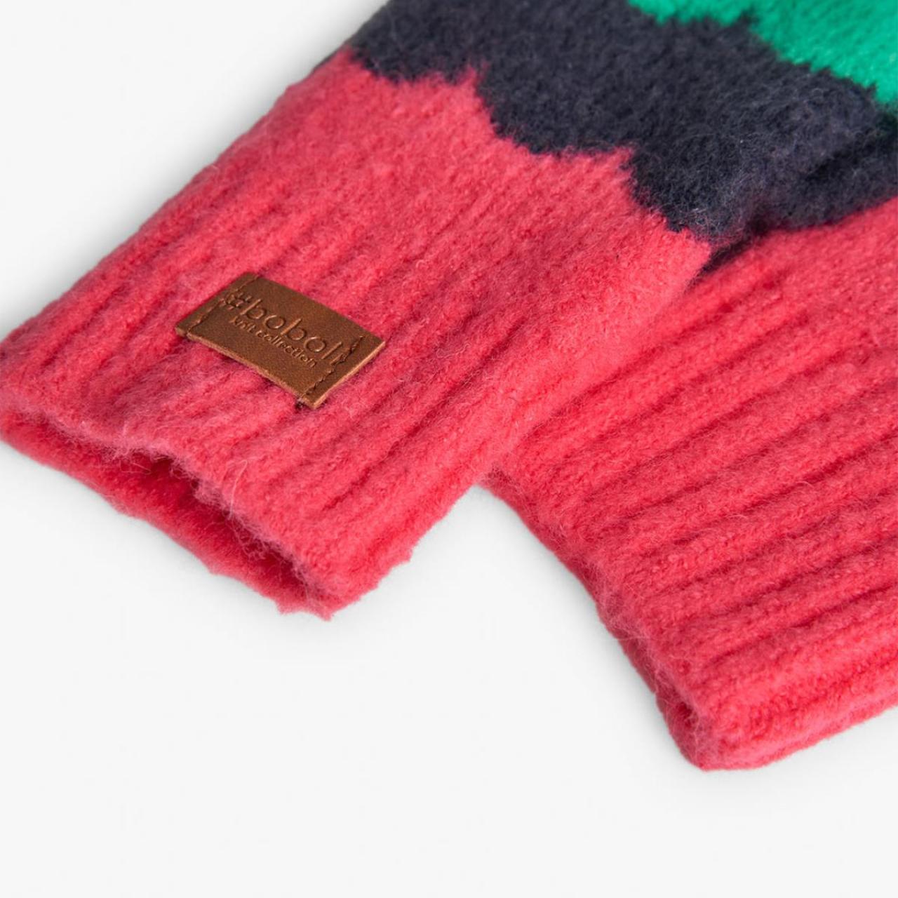 Γάντια πλεκτά κορίτσι Boboli-492128-2440-Multicolor φωτογραφία