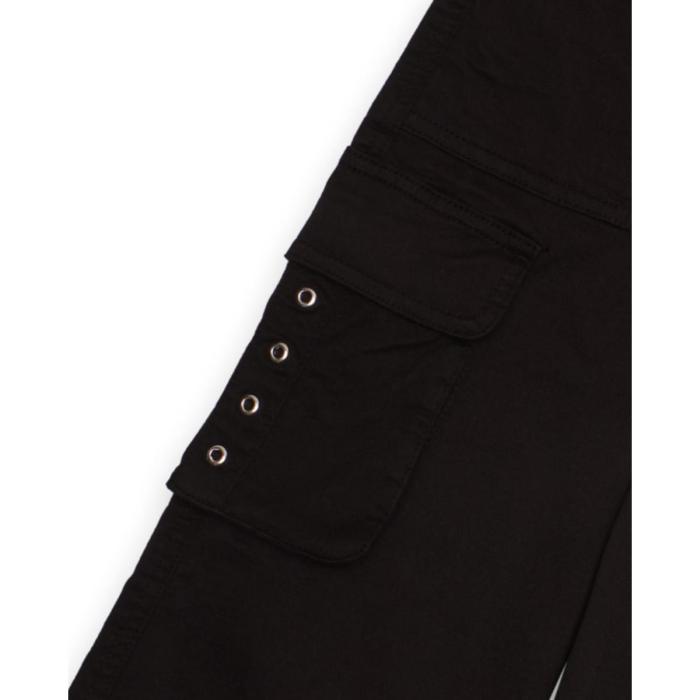 Παντελόνι cargo κορίτσι Nath-KG09P302X1-Black