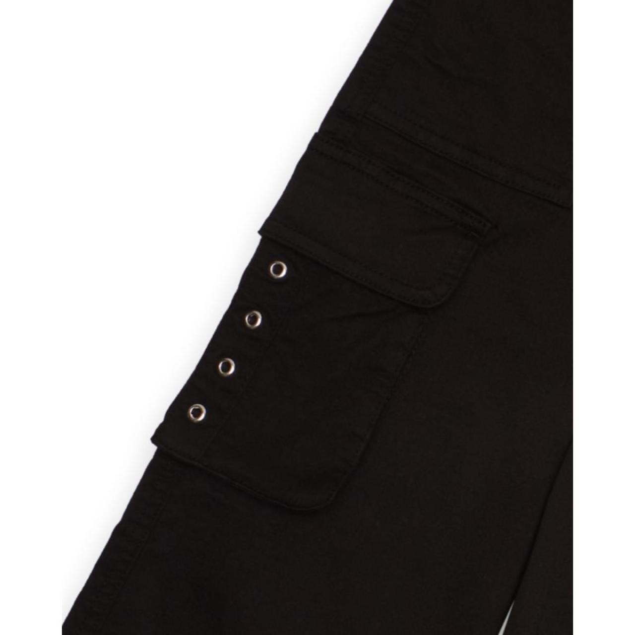 Παντελόνι cargo κορίτσι Nath-KG09P302X1-Black φωτογραφία