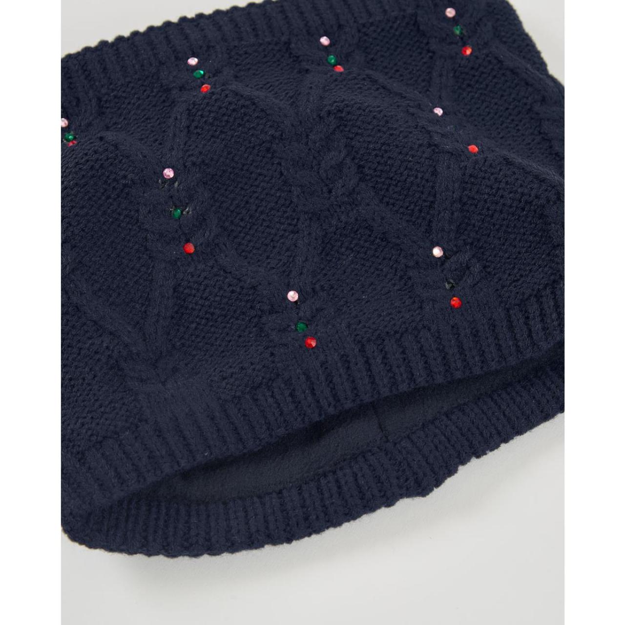 Σετ 2 τεμ.σκούφος-λαιμός κορίτσι Nath-KG09A201N1-Navy φωτογραφία