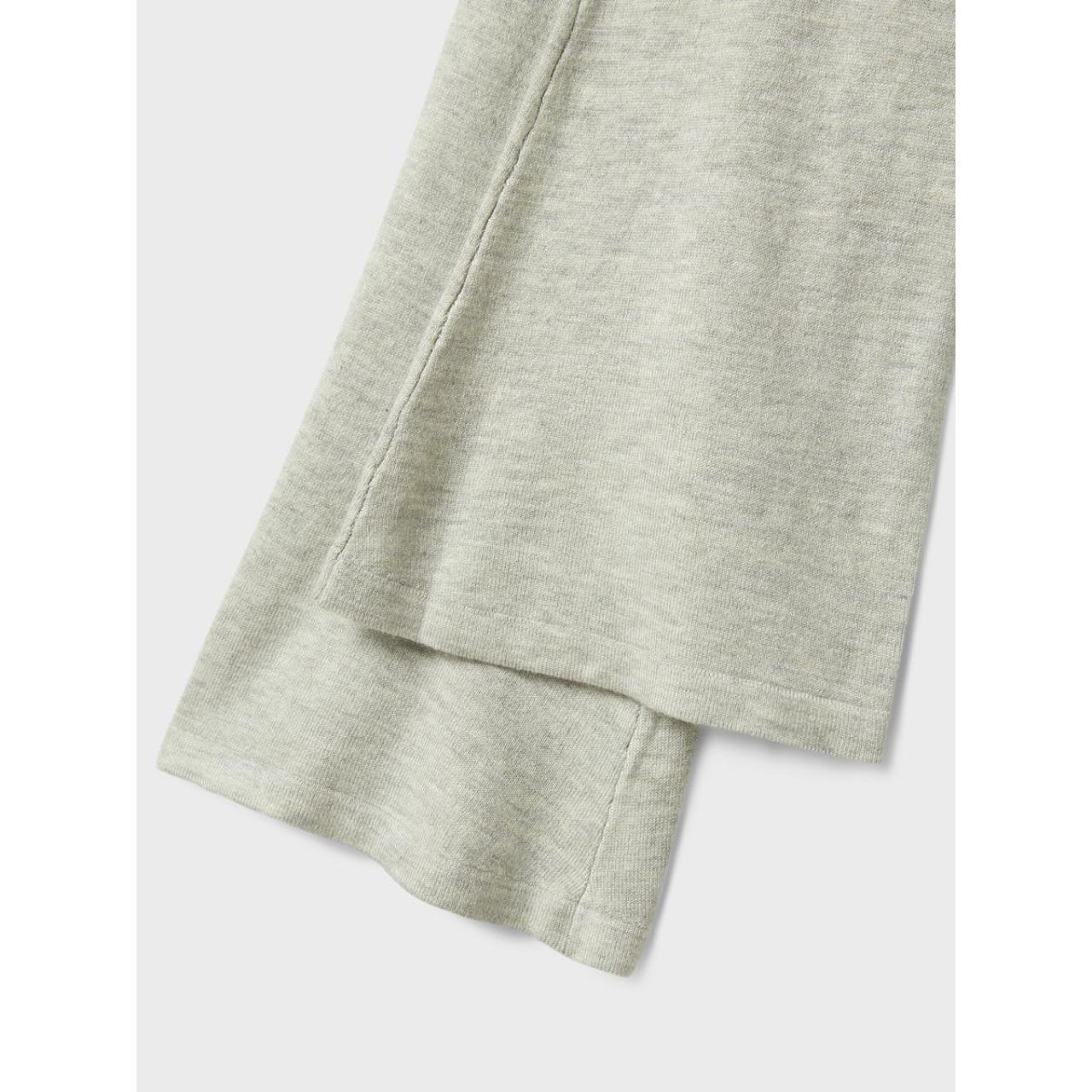 Κολάν καμπάνα πλεκτό κορίτσι name it-13246490-Light Grey Melange φωτογραφία