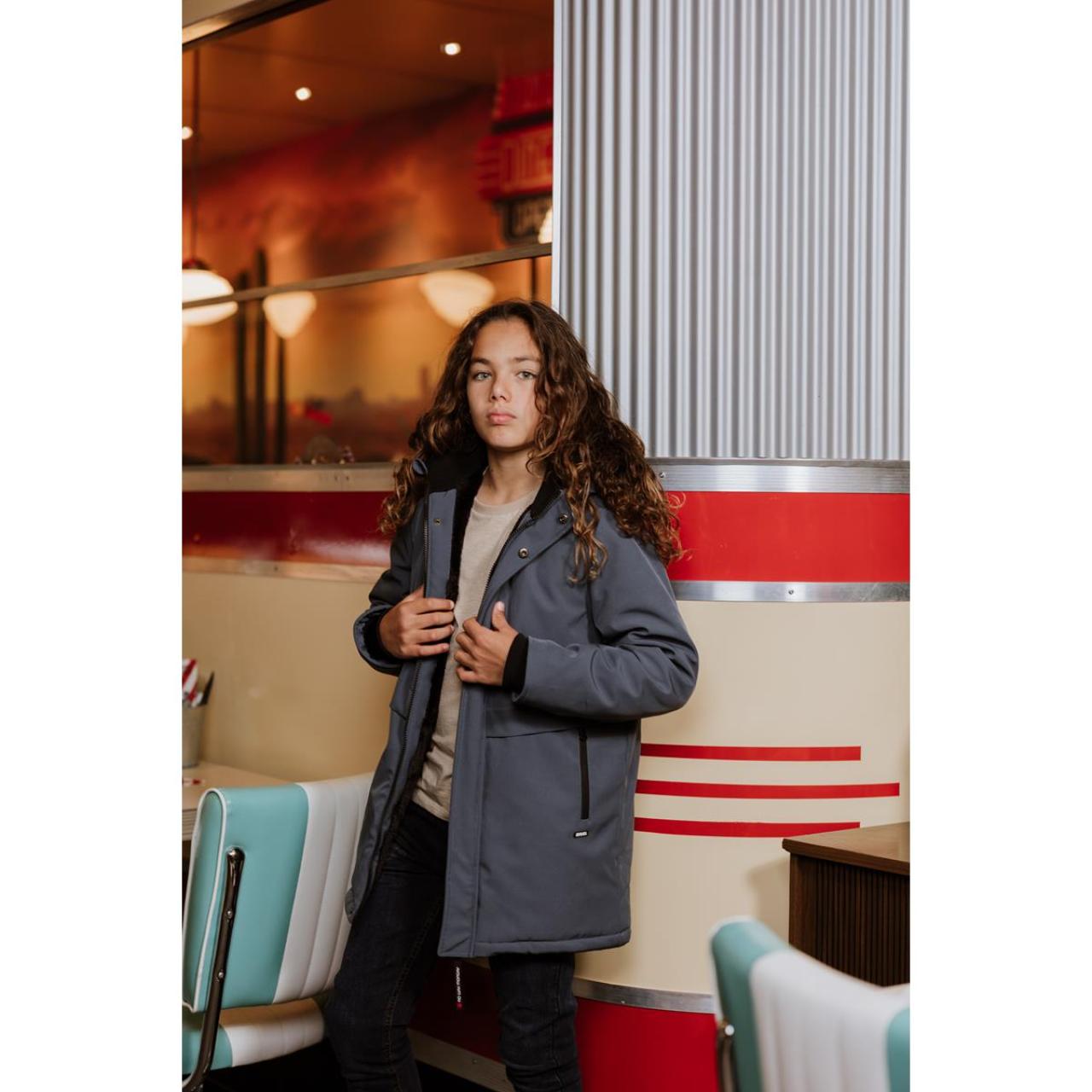 Μπουφάν αγόρι No Way Monday-O56185-1-Mid Blue φωτογραφία