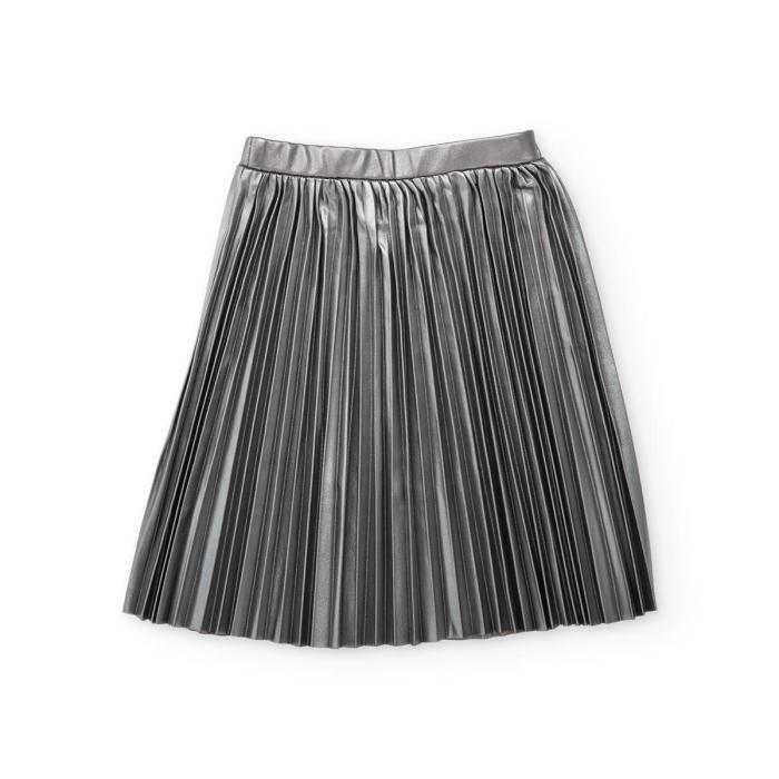 Φούστα πλισέ κορίτσι Nath-KG09F301A1-Silver