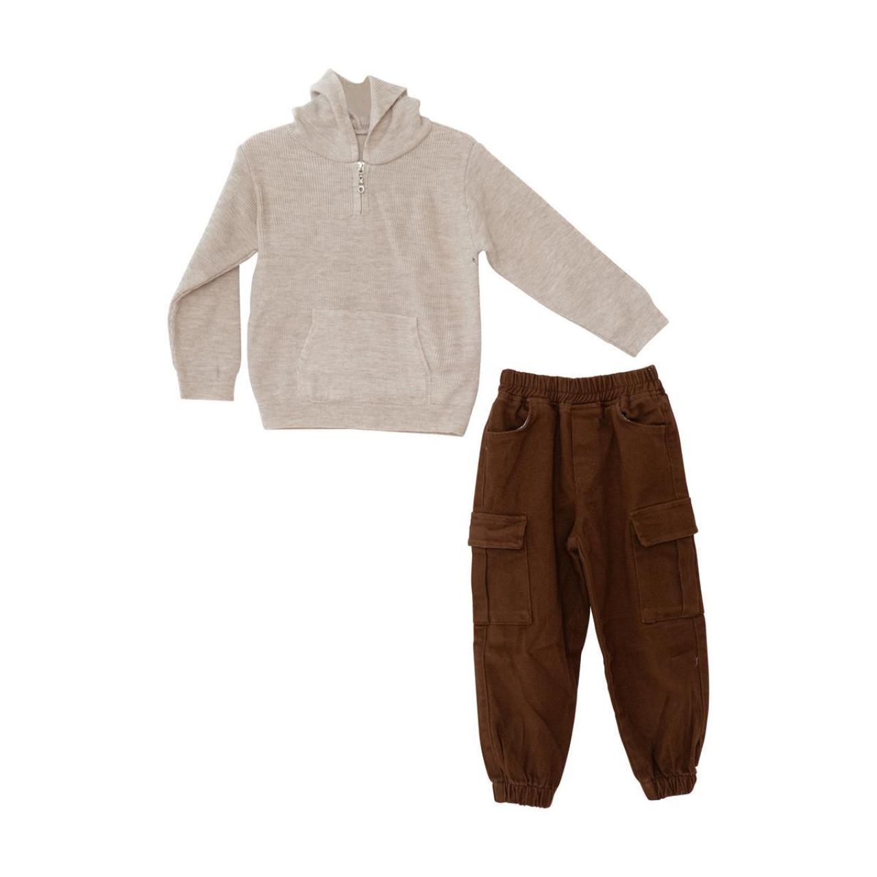 Σετ αγόρι Restart-25/10558-Beige