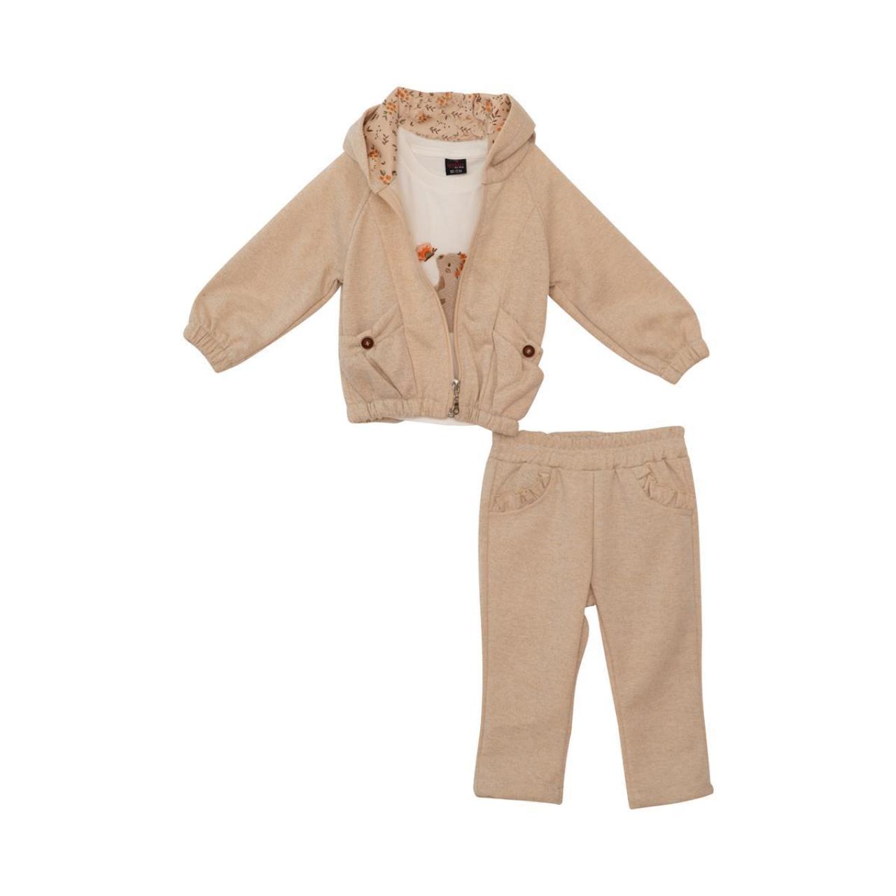 RESTART Σετ μπεμπέ 3 τεμ. κορίτσι Restart-25/10478-Beige