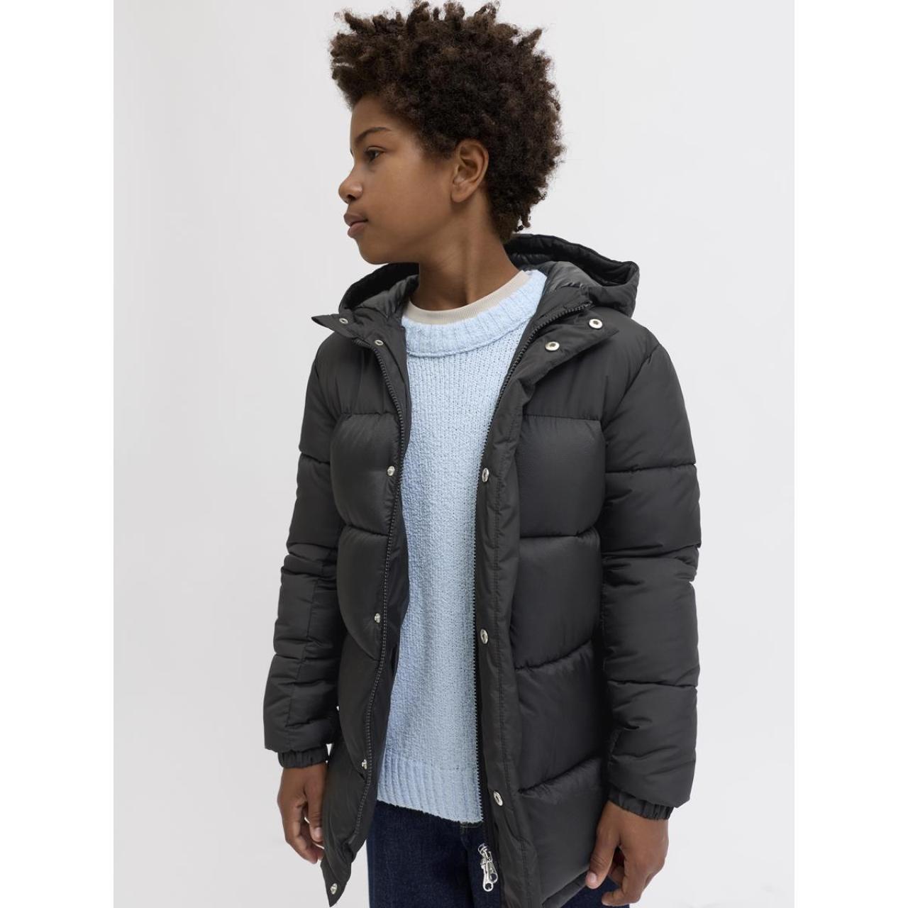 Μπουφάν puffer αγόρι Jack & Jones-12283817-Black