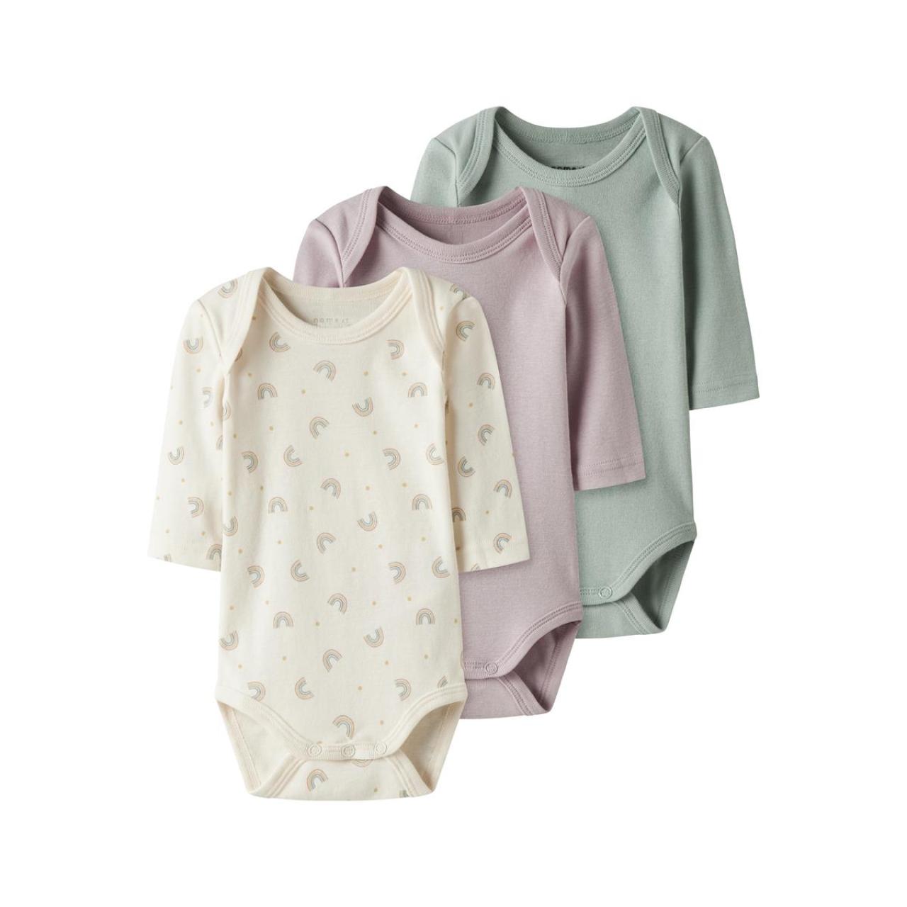 Name it Φορμάκια εσώρουχα μπεμπέ σετ 3 τεμ. κορίτσι name it-13248305-Jet Stream