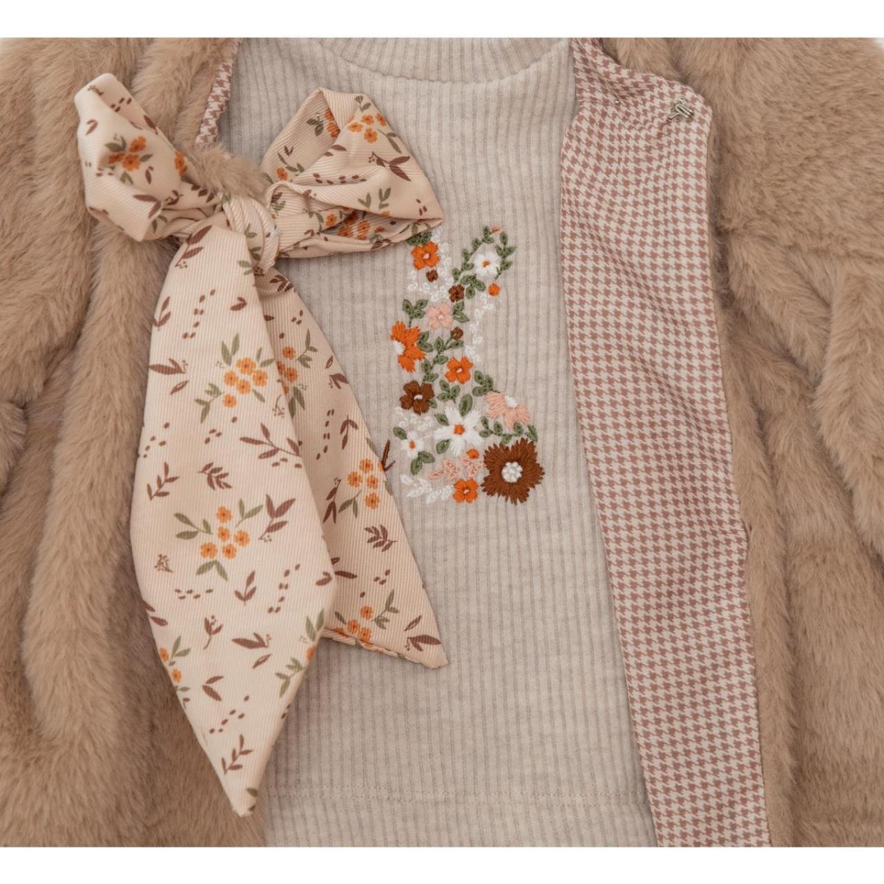 Σετ 3 τεμ. κορίτσι Restart-25/10462-Beige φωτογραφία