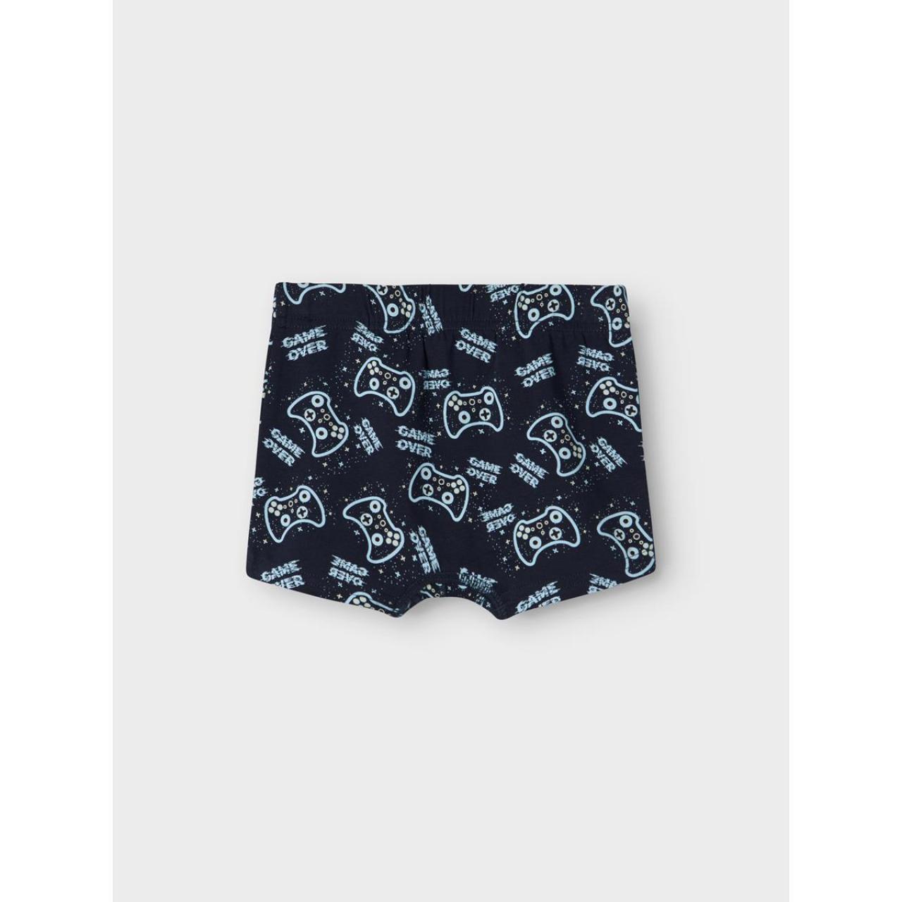 Εσώρουχα μπόξερ 3 pack αγόρι name it-13241990-Dark Sapphire