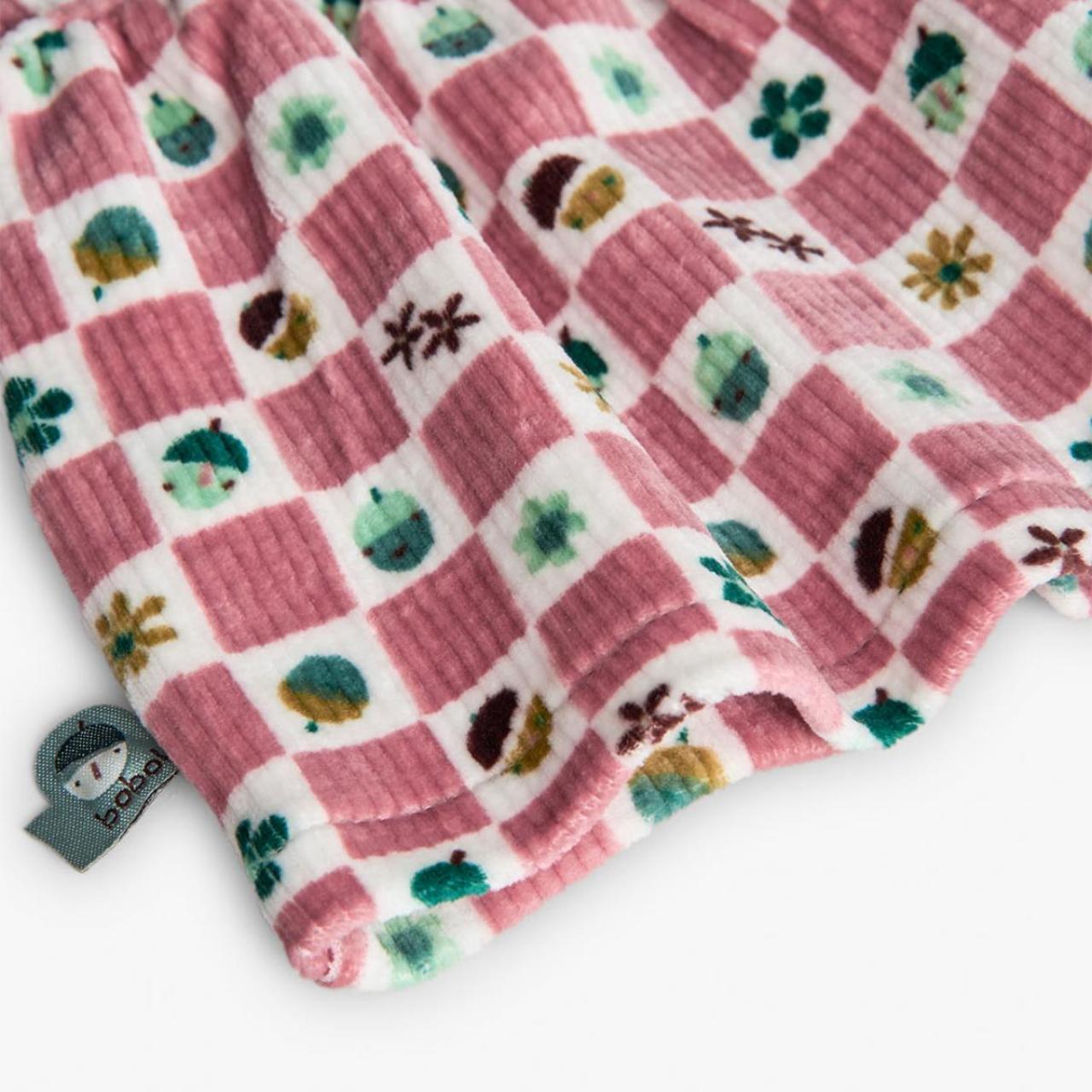 Φόρεμα μπεμπέ βελουτέ κορίτσι Boboli-142063-9696-Pink