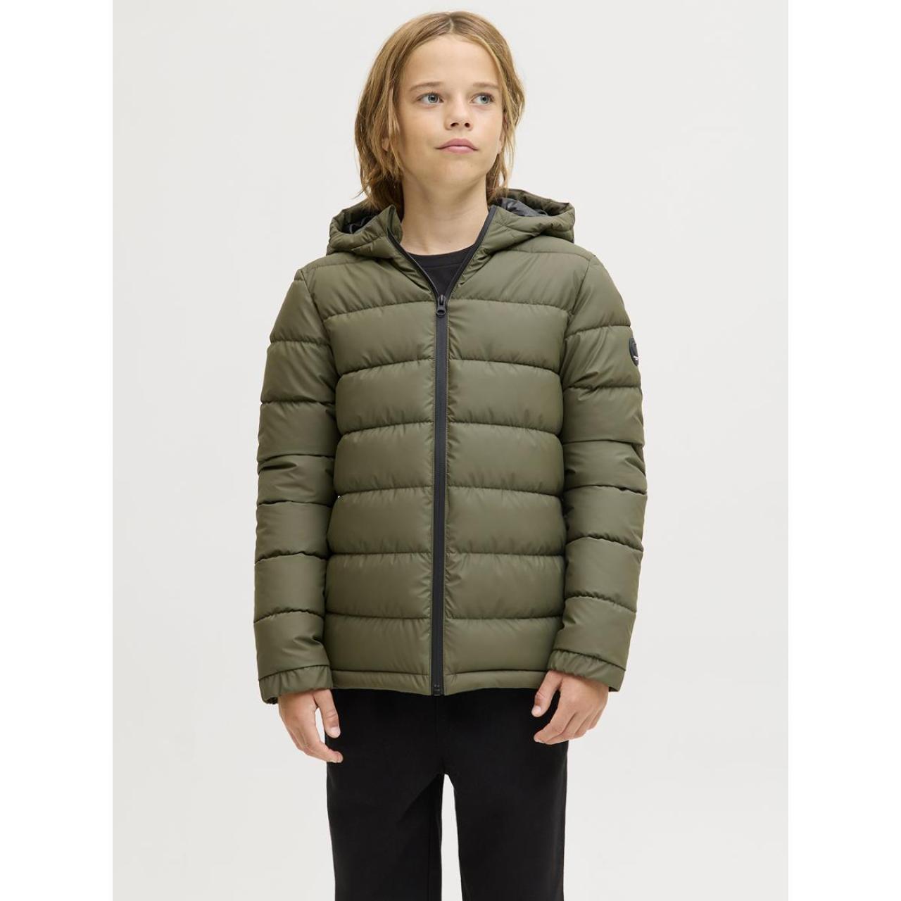 Μπουφάν puffer αγόρι JACK & JONES-12286798-Grape Leaf