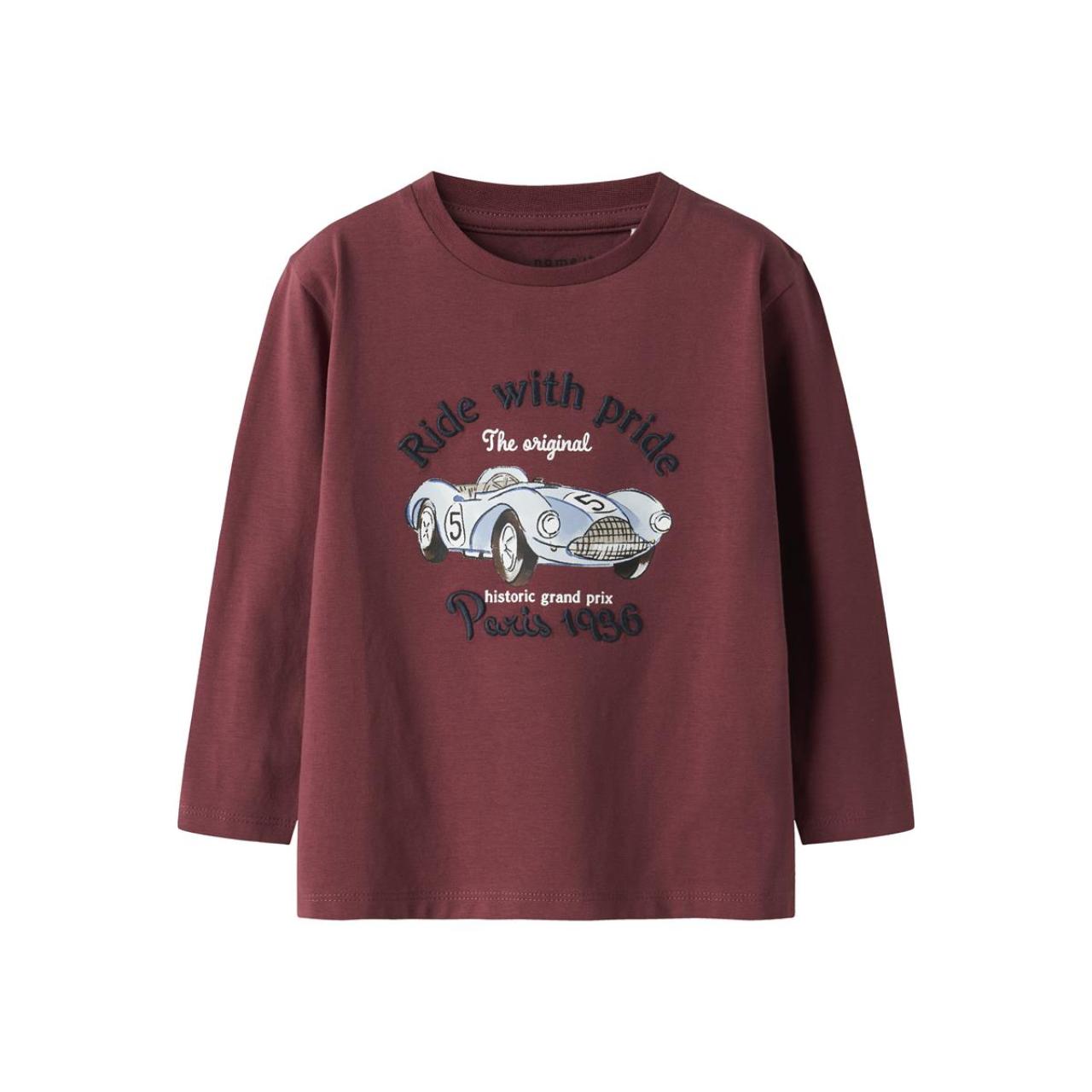 Μπλούζα μακό αγόρι name it-13249271-Burnt Russet